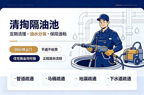 东营清掏隔油池